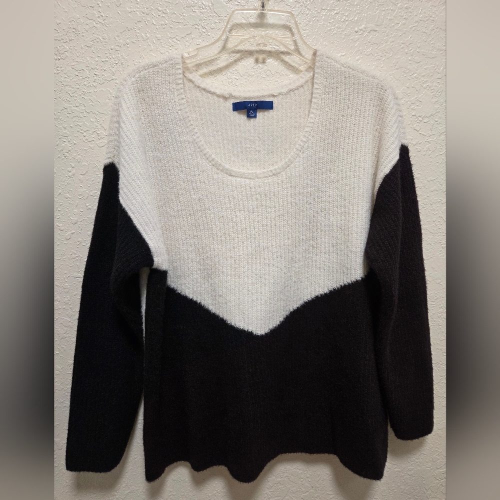 Black And White Sweater